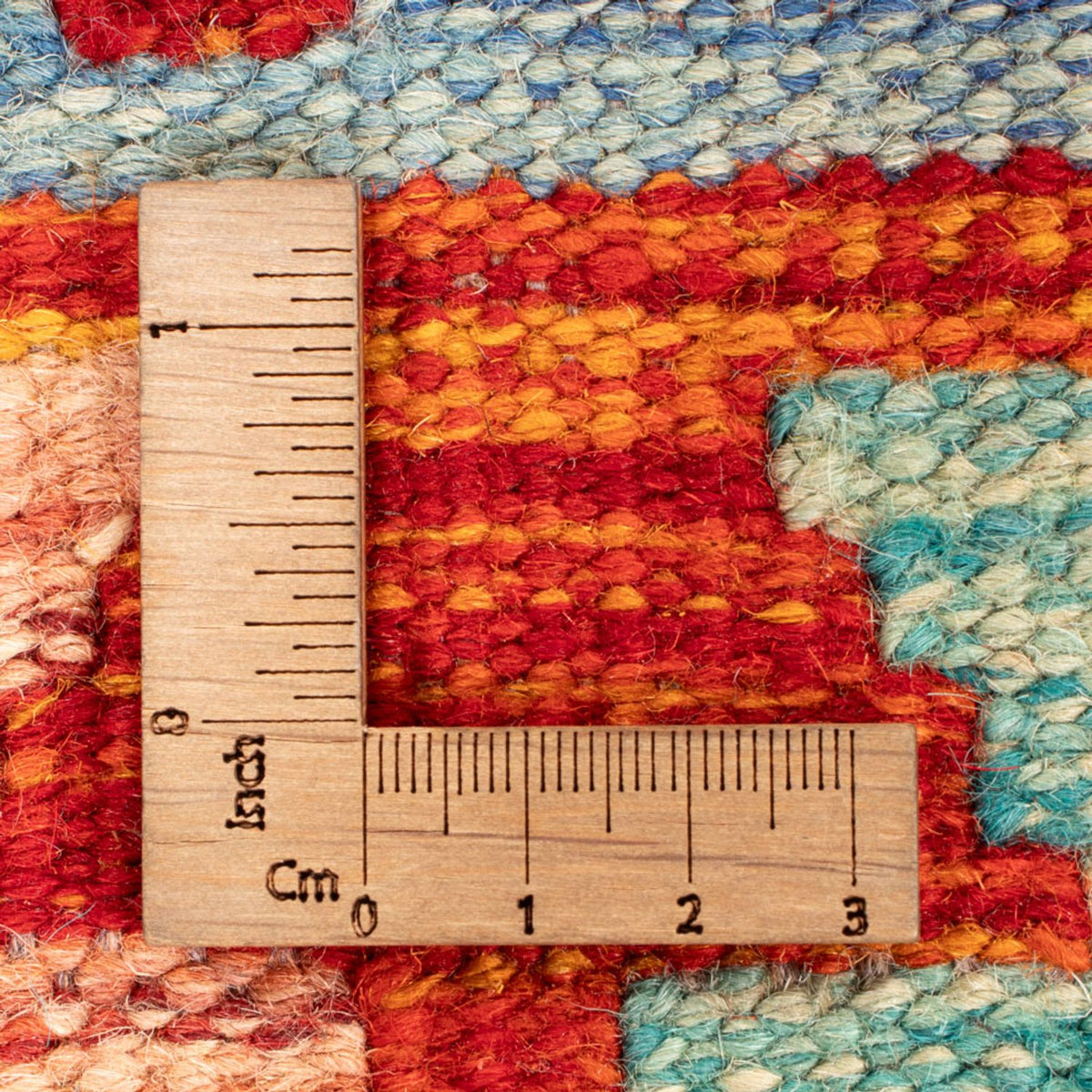 Tapis Kelim - Splash - 244 x 178 cm - multicolore