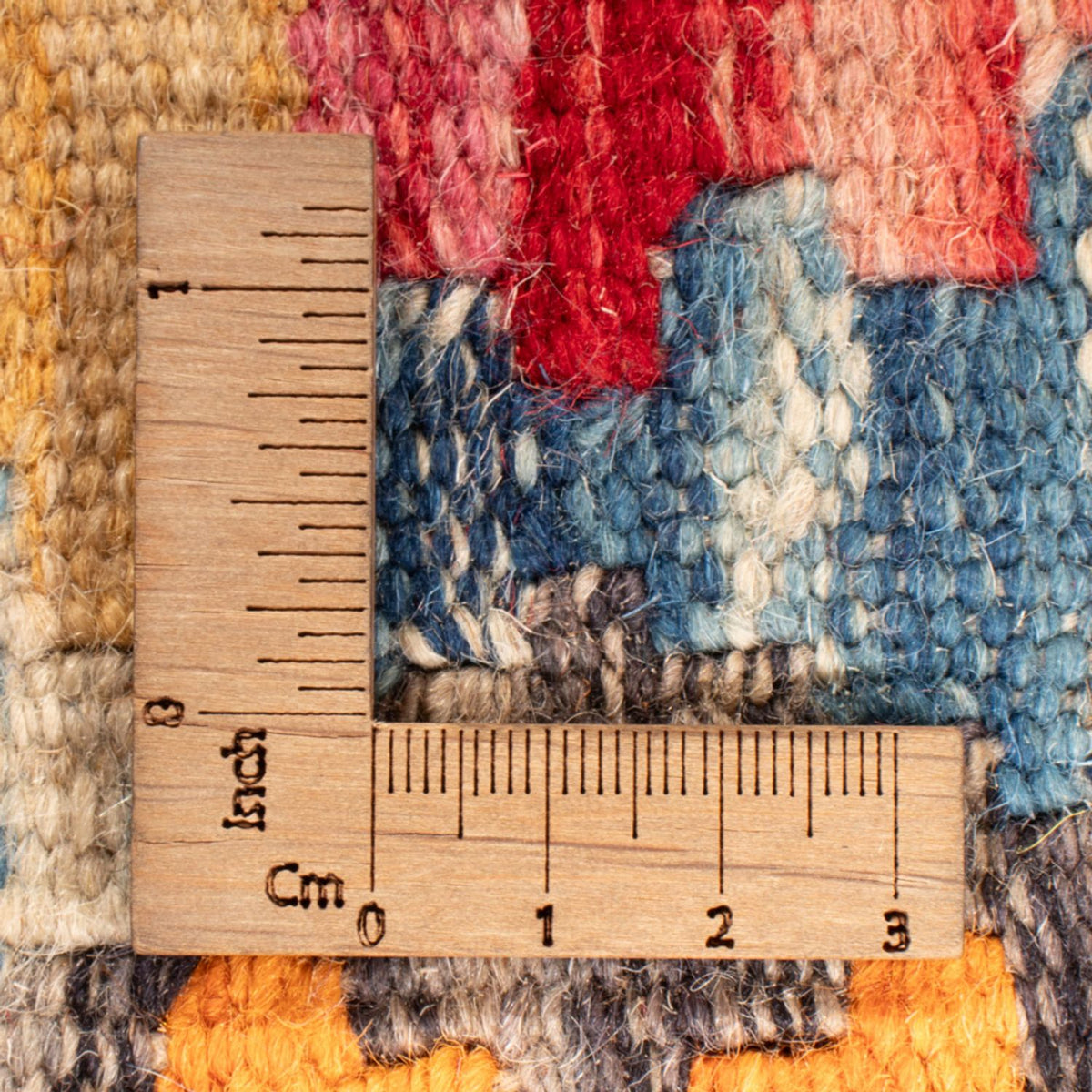 Tapis de couloir Tapis Kelim - Splash - 243 x 79 cm - multicolore