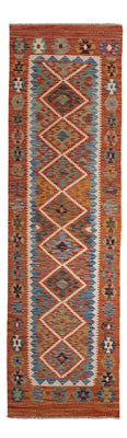Tapis de couloir Tapis Kelim - Splash - 246 x 76 cm - multicolore