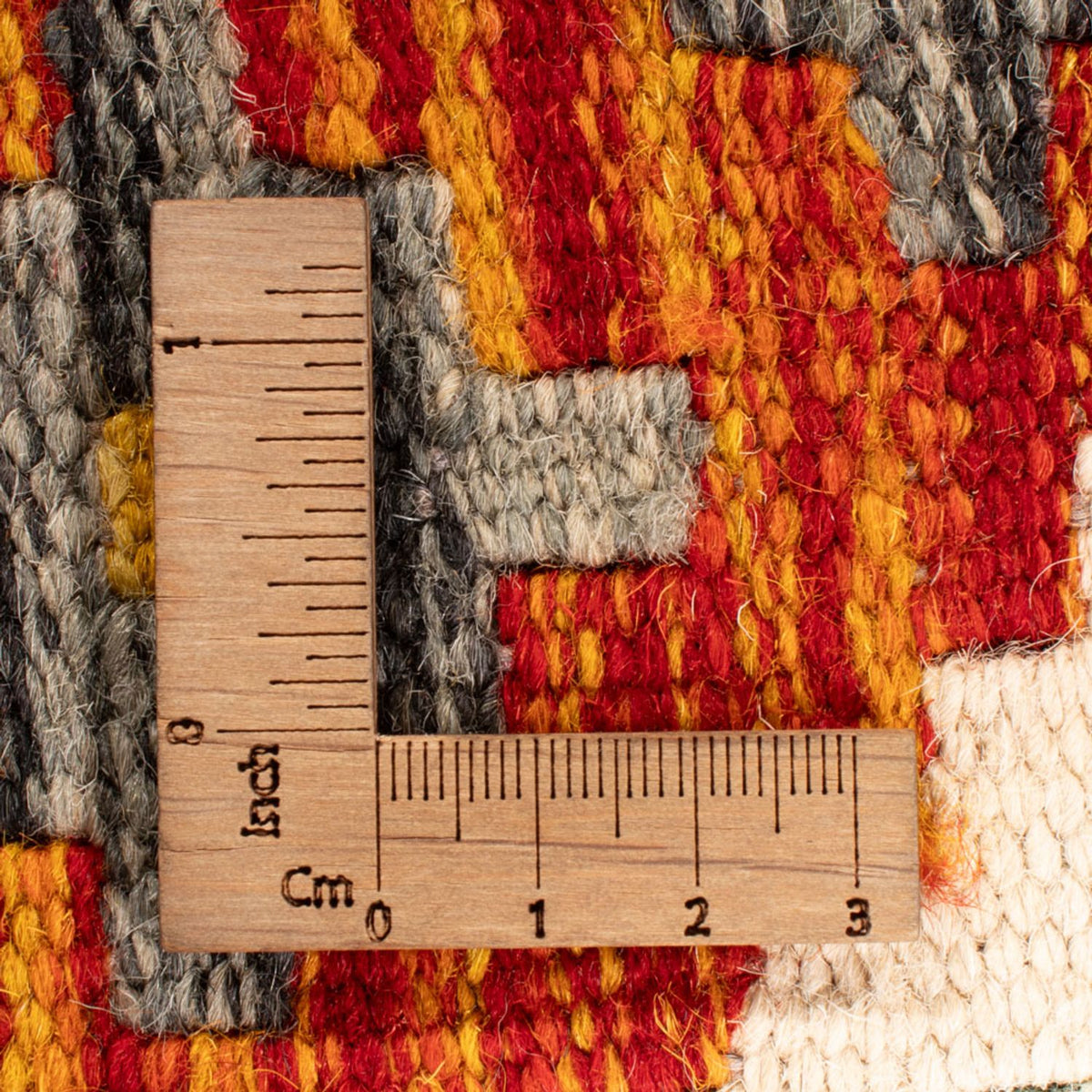 Tapis de couloir Tapis Kelim - Splash - 239 x 79 cm - multicolore