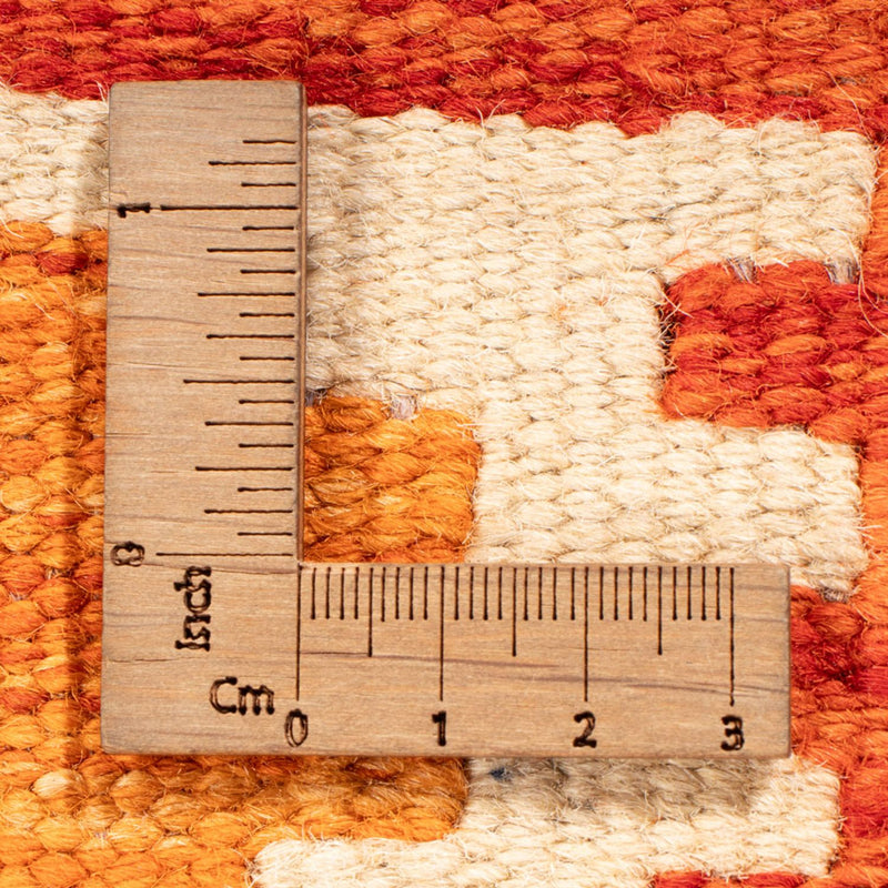 Tapis de couloir Tapis Kelim - Splash - 201 x 84 cm - multicolore