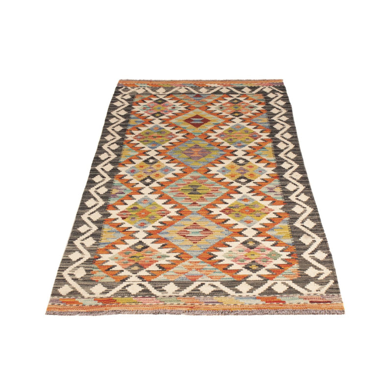 Tapis de couloir Tapis Kelim - Splash - 193 x 80 cm - multicolore
