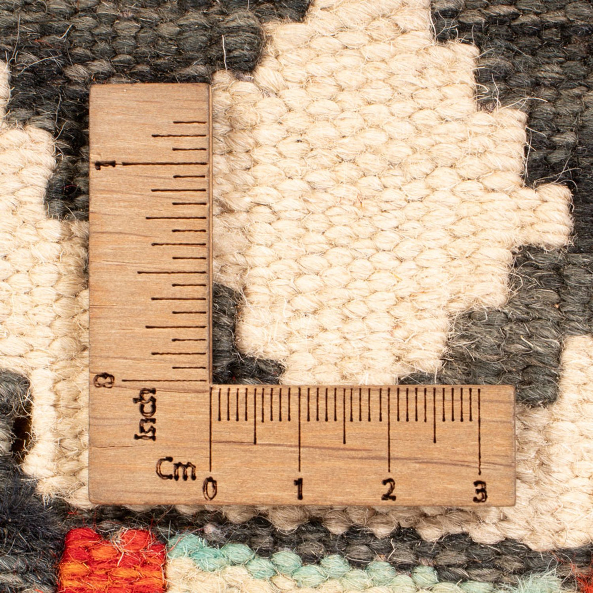 Tapis de couloir Tapis Kelim - Splash - 193 x 80 cm - multicolore