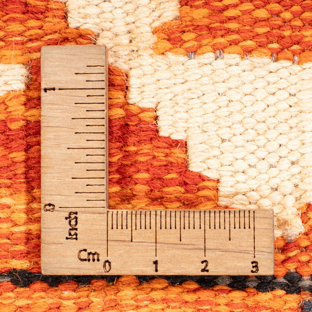 Tapis de couloir Tapis Kelim - Splash - 199 x 76 cm - multicolore