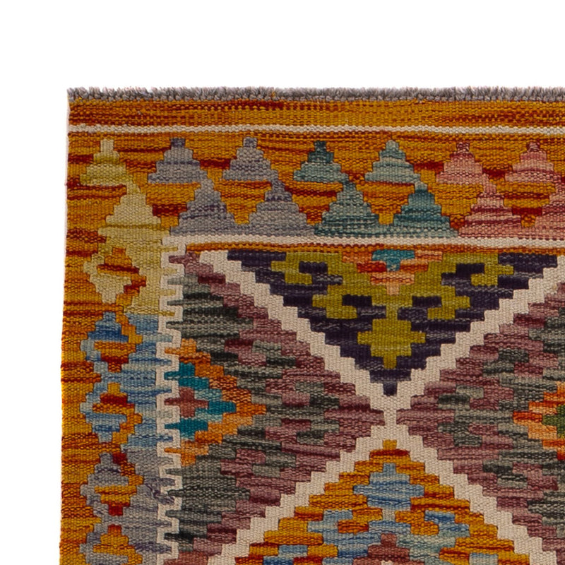 Tapis Kelim - Splash - 125 x 86 cm - multicolore