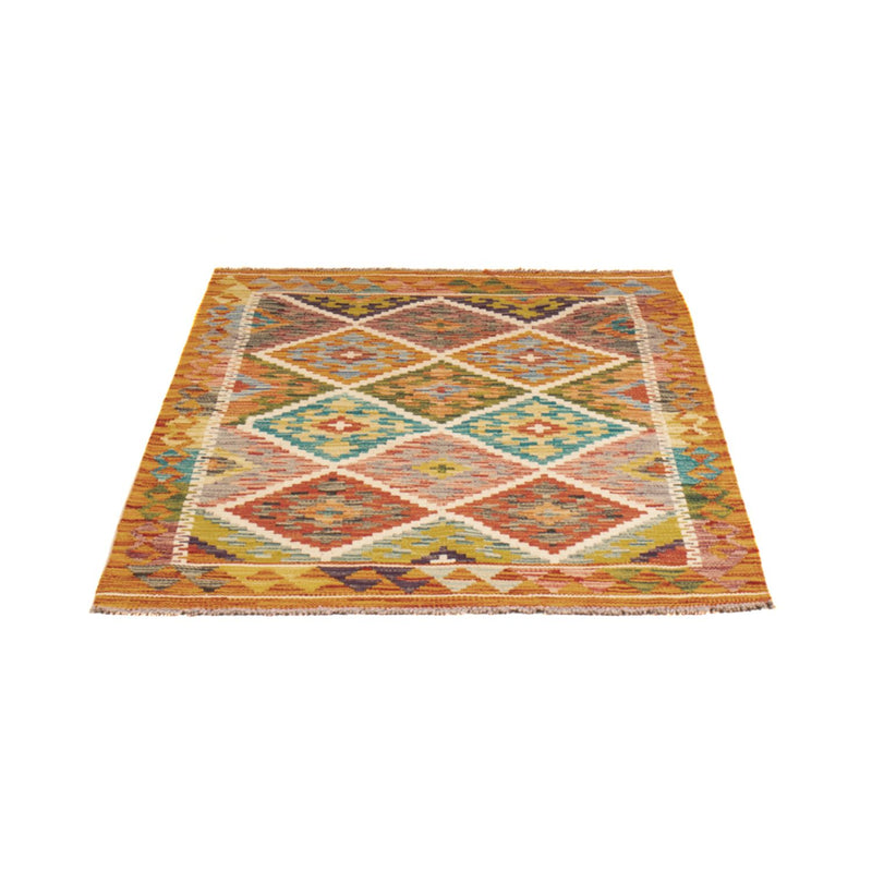 Tapis Kelim - Splash - 125 x 86 cm - multicolore