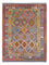 Tapis Kelim - Splash - 204 x 148 cm - multicolore