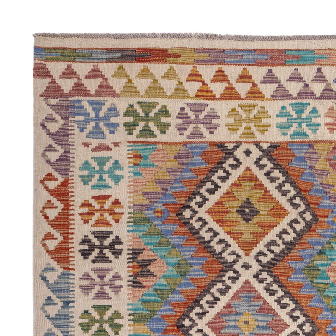 Kilim Maimana Tapis 197x156cm - Tapis en laine
