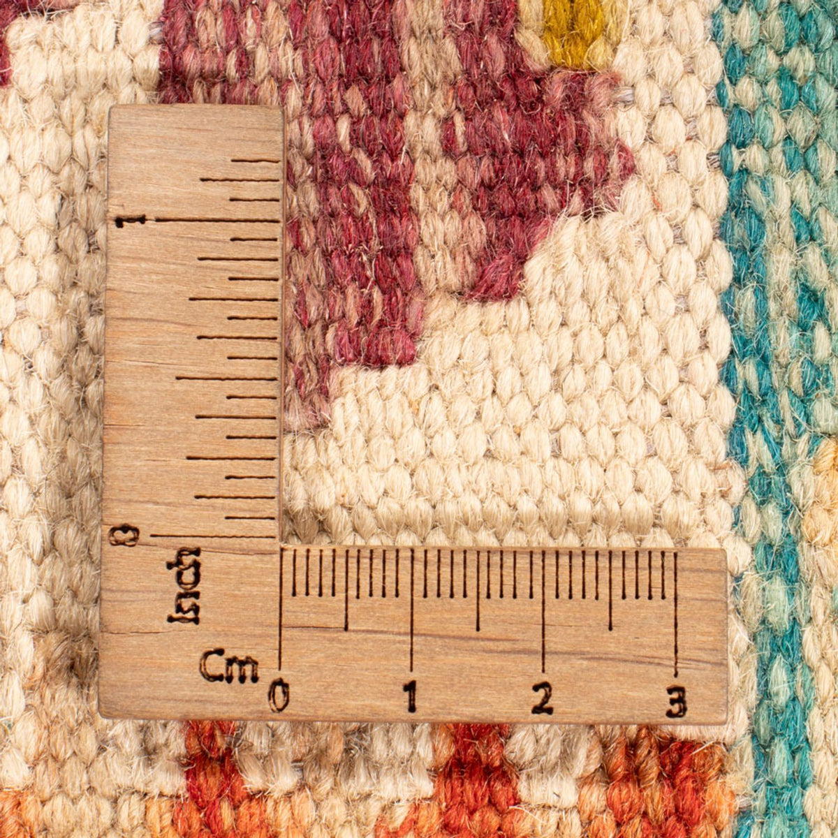 Tapis de couloir Tapis Kelim - Splash - 301 x 79 cm - multicolore