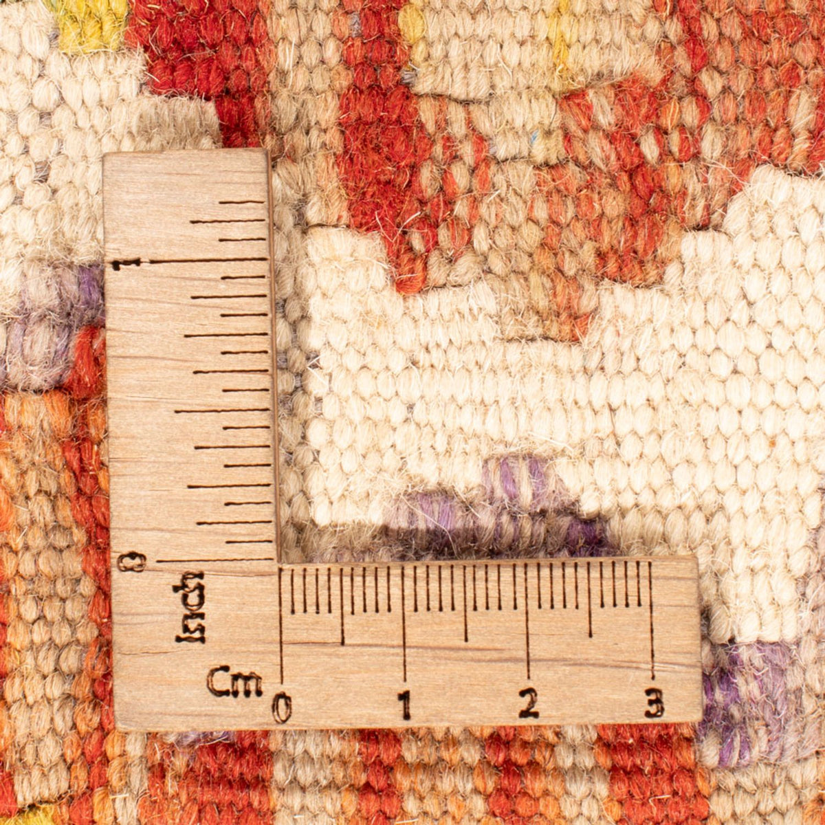 Tapis de couloir Tapis Kelim - Splash - 295 x 85 cm - multicolore