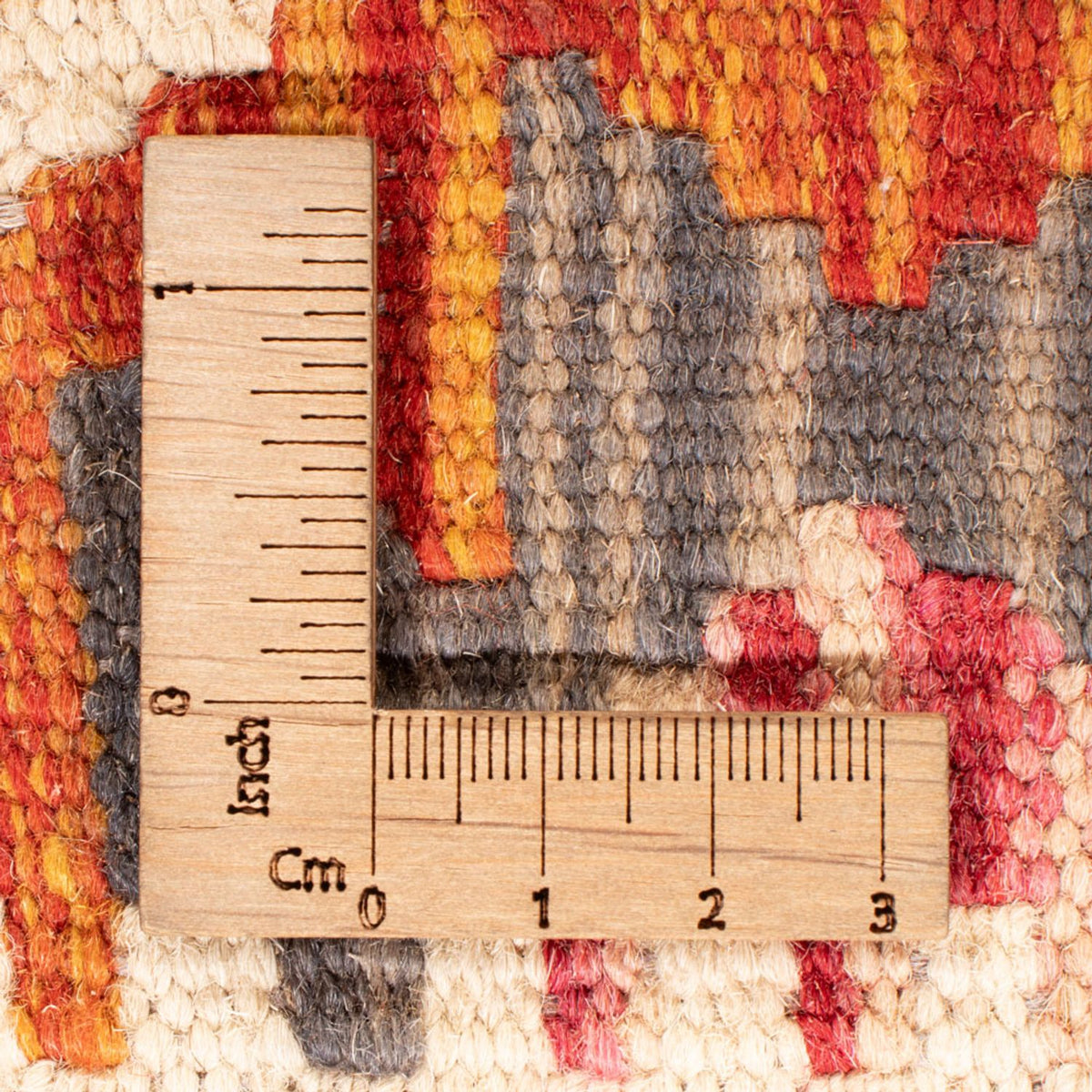 Tapis de couloir Tapis Kelim - Splash - 269 x 84 cm - multicolore