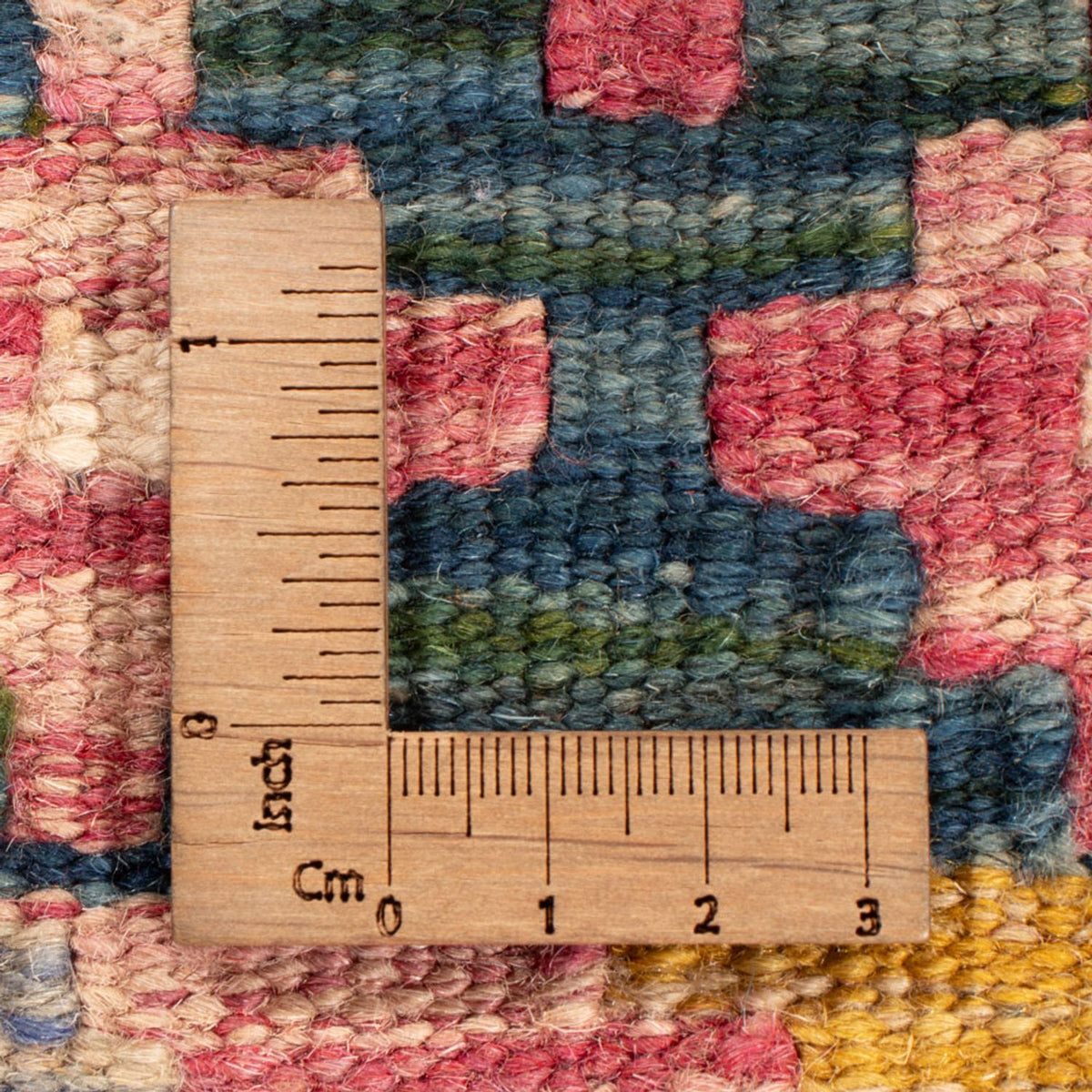 Tapis Kelim - Splash - 254 x 177 cm - multicolore