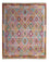 Tapis Kelim - Splash - 246 x 204 cm - multicolore