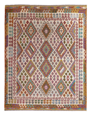 Tapis Kelim - Splash - 243 x 201 cm - multicolore