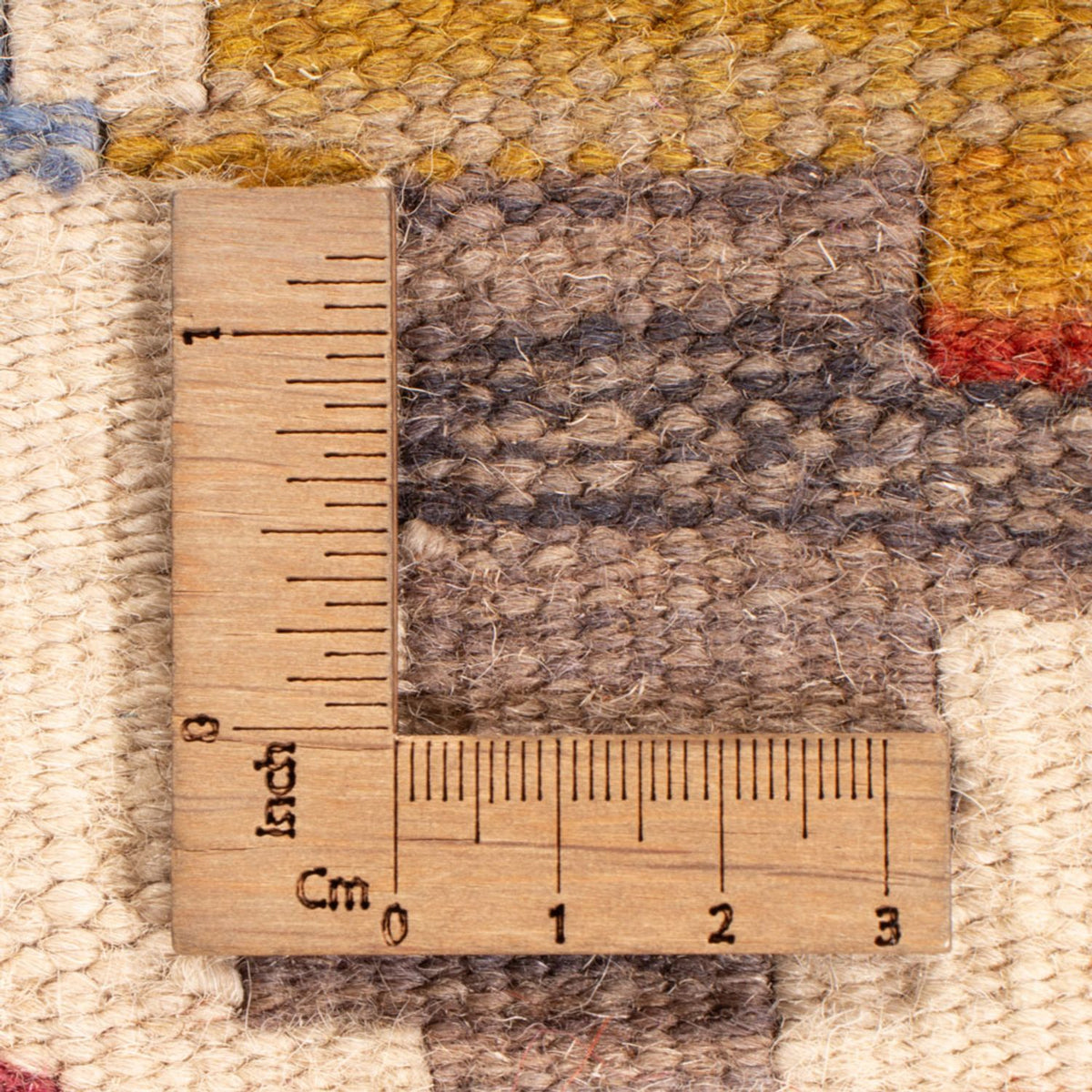 Tapis Kelim - Splash - 243 x 201 cm - multicolore