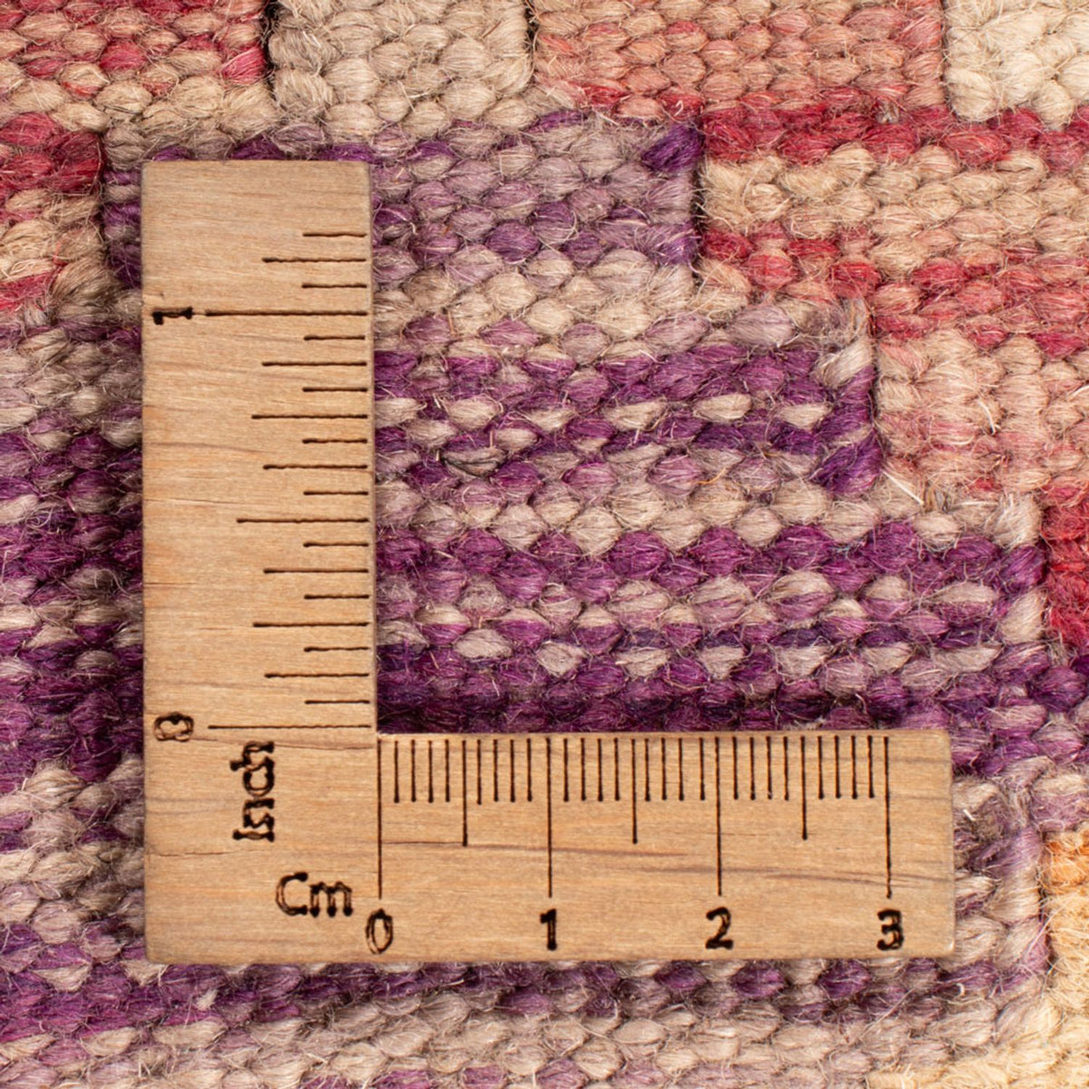 Tapis Kelim - Splash - 255 x 205 cm - multicolore