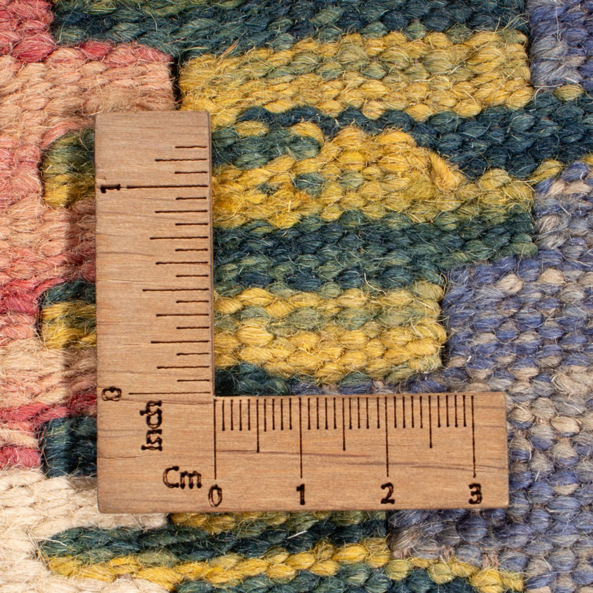 Tapis Kelim - Splash - 256 x 198 cm - multicolore