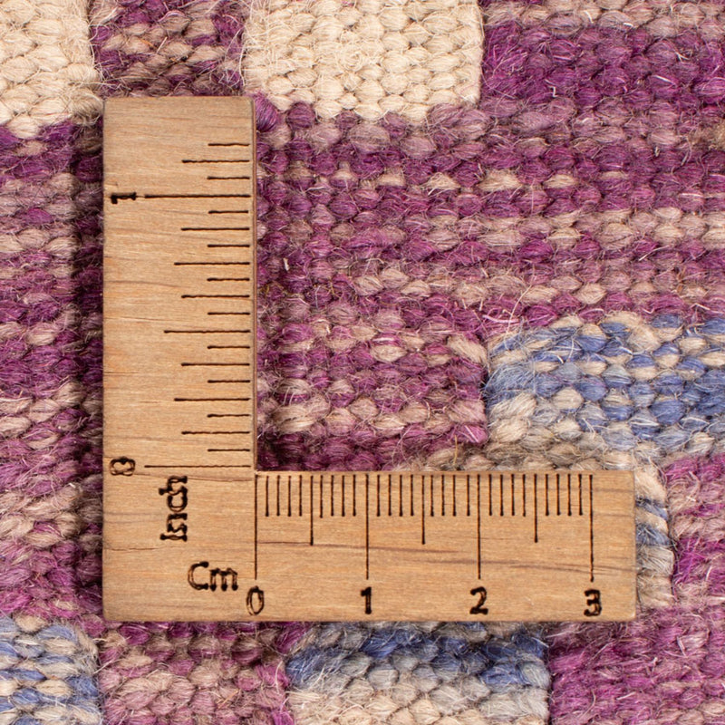 Tapis Kelim - Splash - 246 x 206 cm - multicolore