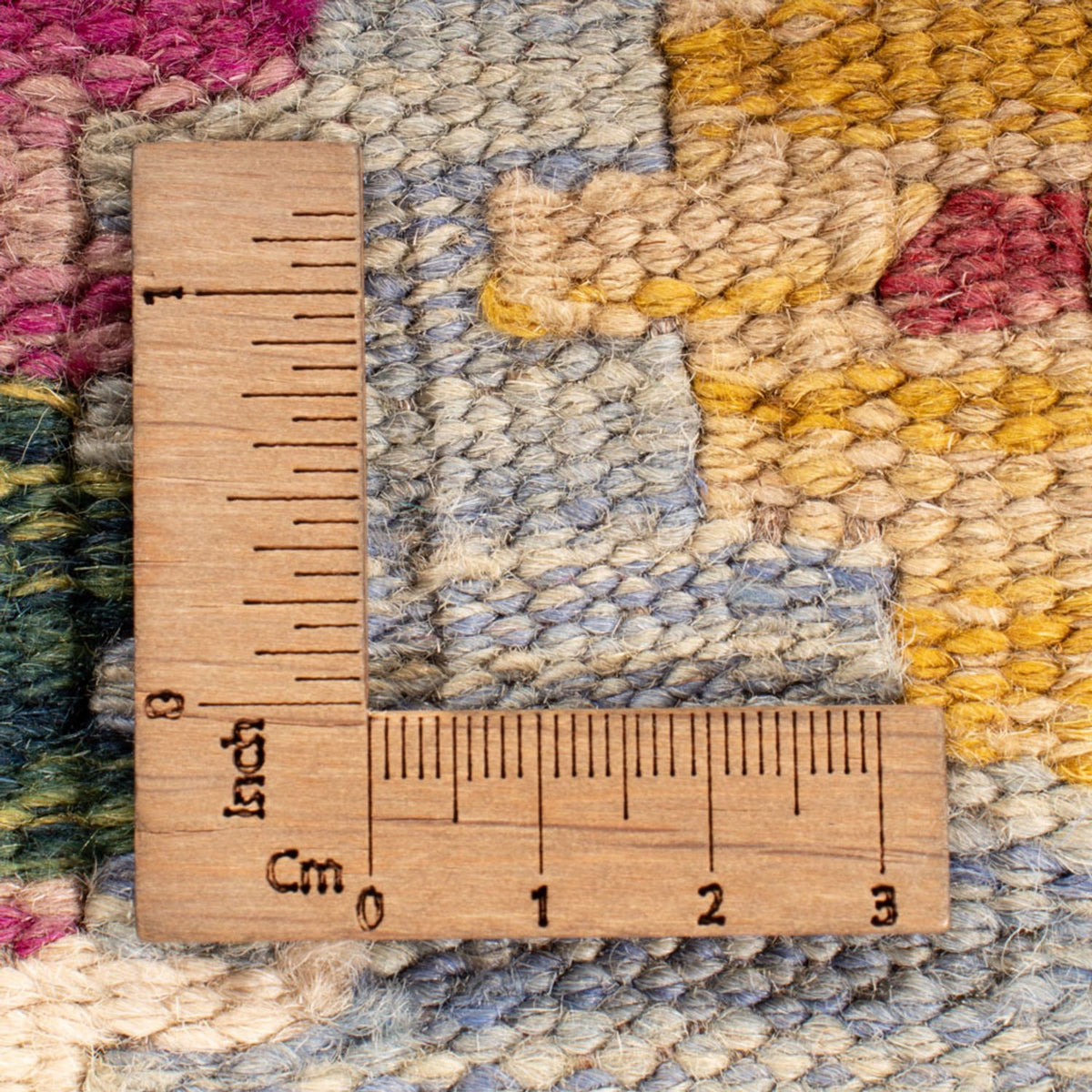 Tapis Kelim - Splash - 250 x 191 cm - multicolore