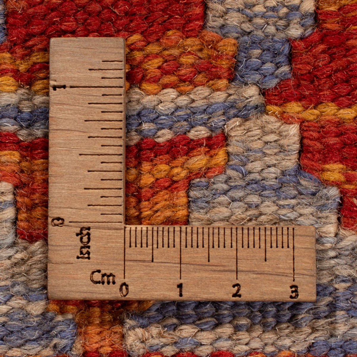 Tapis Kelim - Splash - 299 x 200 cm - multicolore