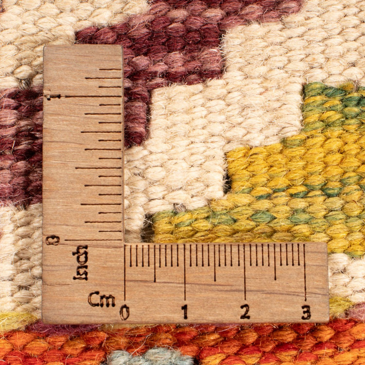 Tapis Kelim - Splash - 198 x 152 cm - multicolore