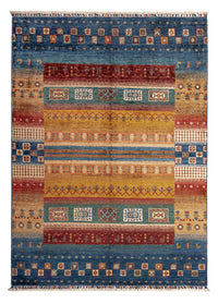 Tapis Gabbeh - Loribaft Persan - 183 x 131 cm - multicolore