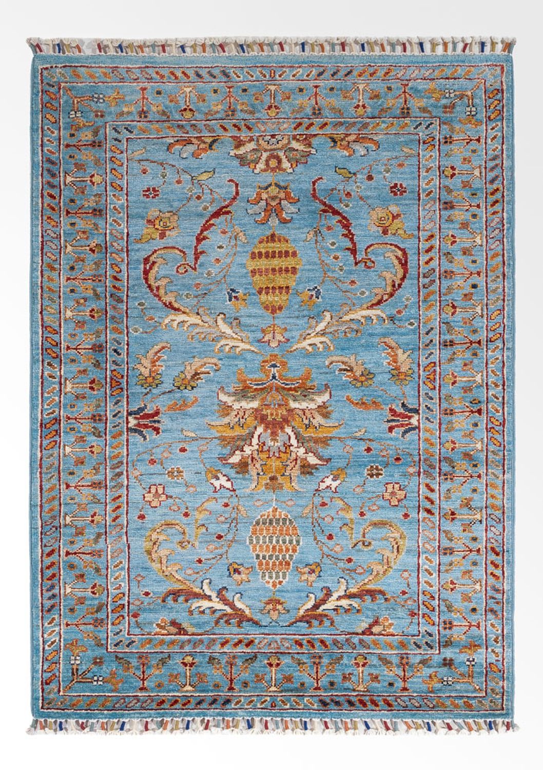 Tapis Ziegler - Ariana - 120 x 86 cm - bleu