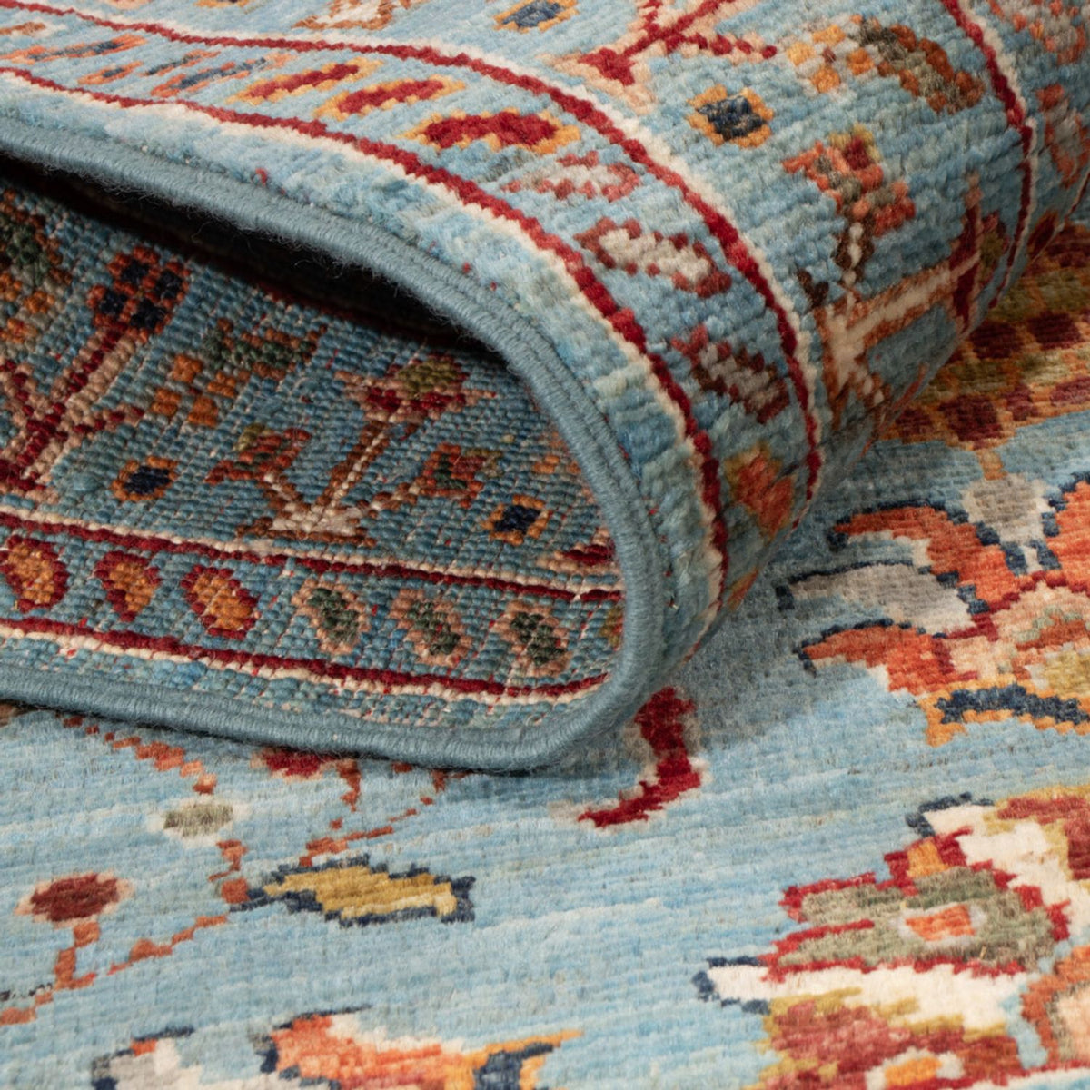 Tapis Ziegler - Ariana - 120 x 86 cm - bleu