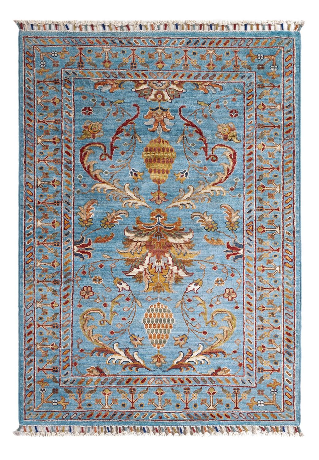 Tapis Ziegler - Ariana - 120 x 85 cm - bleu