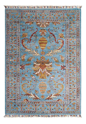 Tapis Ziegler - Ariana - 120 x 85 cm - bleu