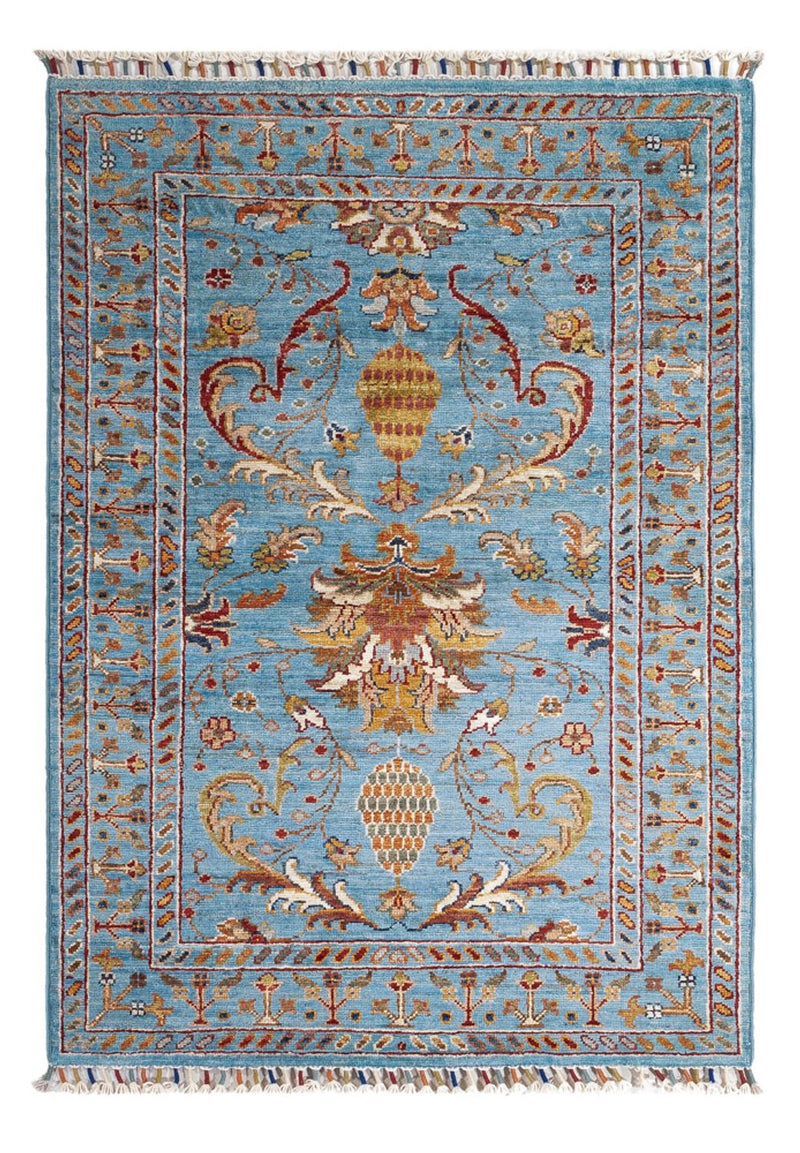 Tapis Ziegler - Ariana - 120 x 85 cm - bleu
