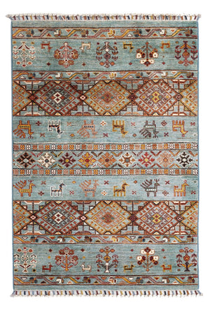 Tapis Ziegler - Ariana - 122 x 83 cm - bleu clair