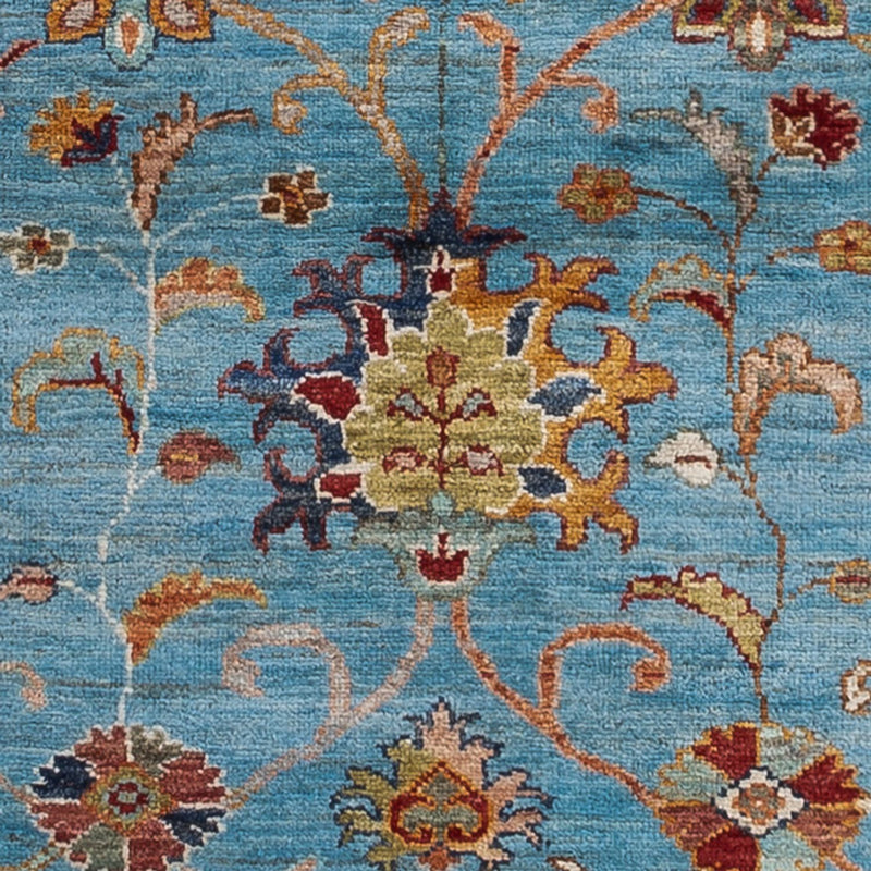 Tapis de couloir Tapis Ziegler - Ariana - 235 x 85 cm - bleu
