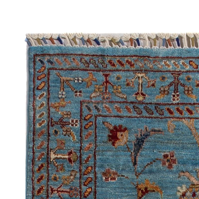 Tapis de couloir Tapis Ziegler - Ariana - 235 x 85 cm - bleu