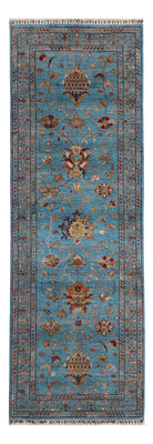 Tapis de couloir Tapis Ziegler - Ariana - 237 x 82 cm - bleu