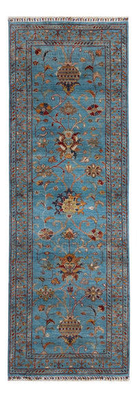 Tapis de couloir Tapis Ziegler - Ariana - 237 x 82 cm - bleu