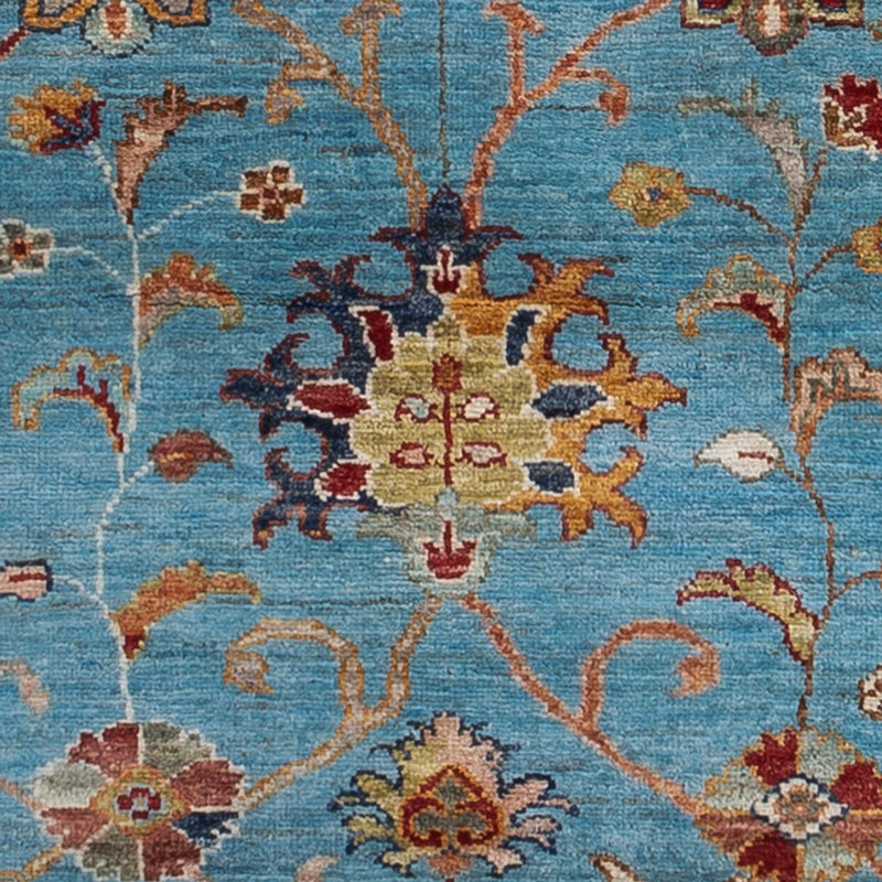 Tapis de couloir Tapis Ziegler - Ariana - 237 x 82 cm - bleu