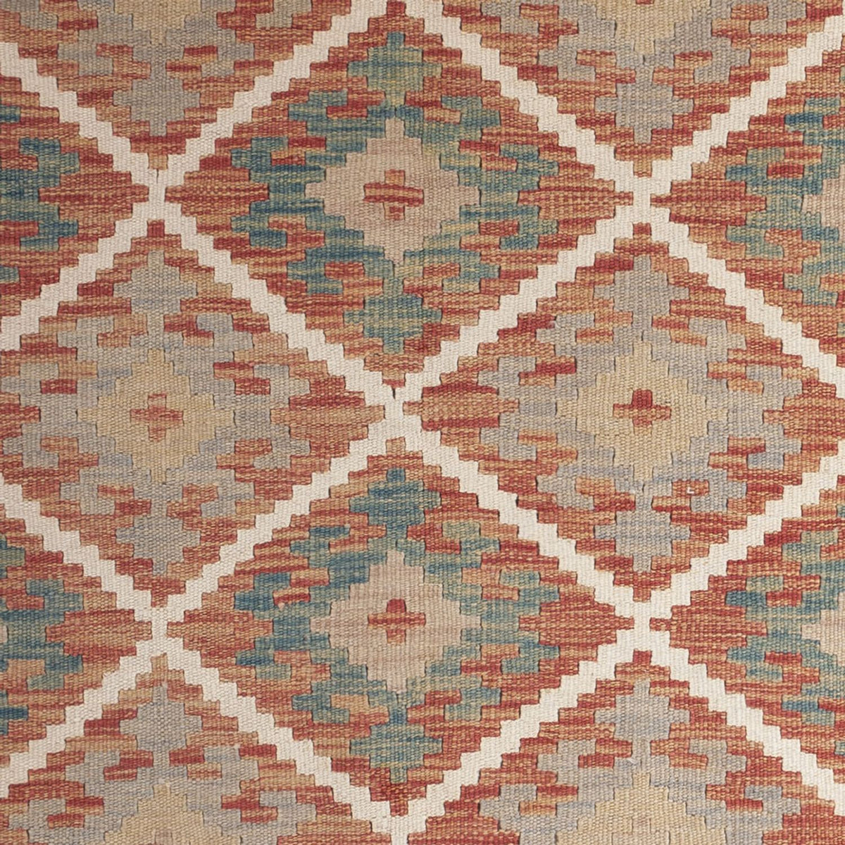 Tapis Kelim - Splash - 179 x 124 cm - multicolore