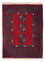 Tapis afghan - Filpa - 66 x 49 cm - rouge