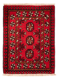 Tapis afghan - Filpa - 65 x 51 cm - rouge