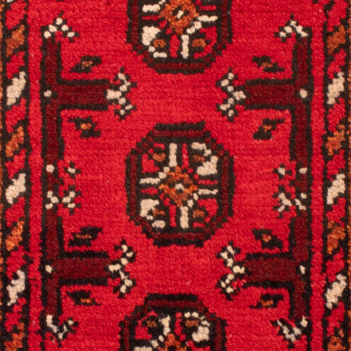 Tapis afghan - Filpa - 65 x 51 cm - rouge