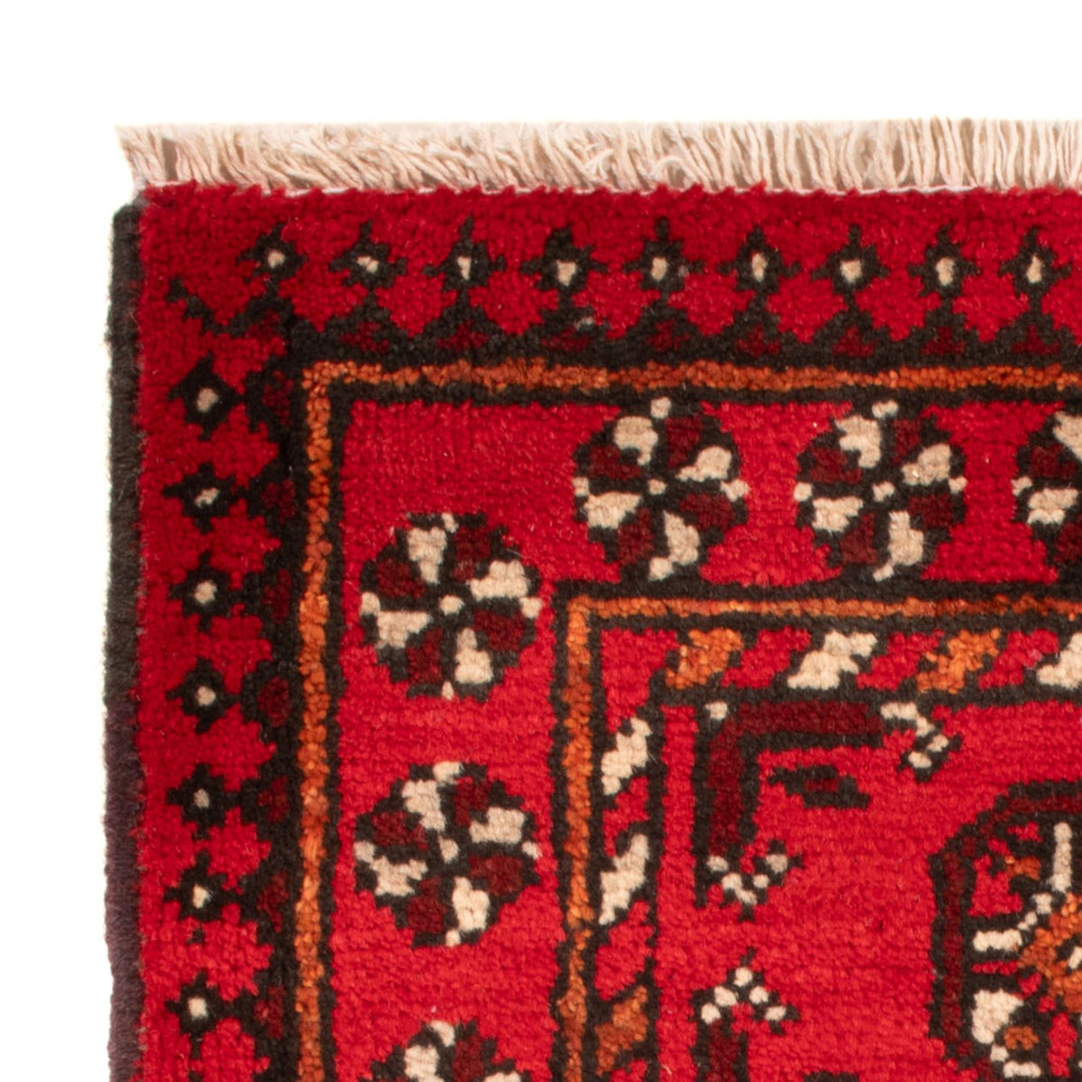 Tapis afghan - Filpa - 65 x 51 cm - rouge