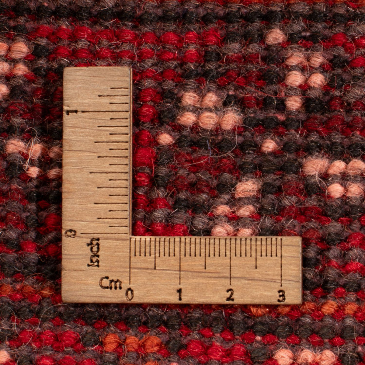 Tapis afghan - Filpa - 65 x 51 cm - rouge