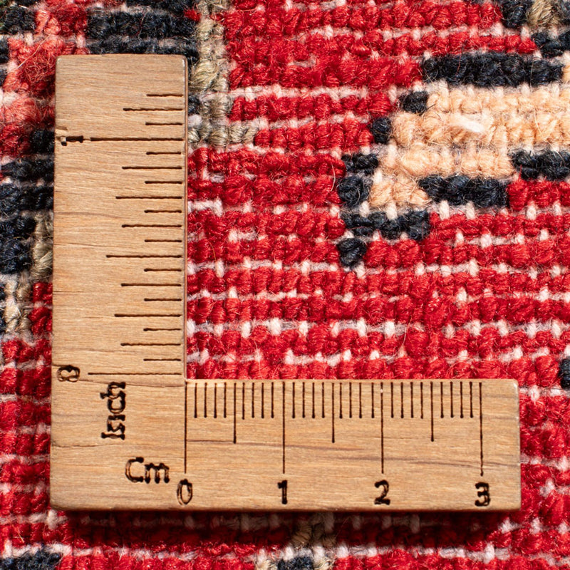 Tapis de couloir Tapis persan - Nomadic - 250 x 82 cm - rouge