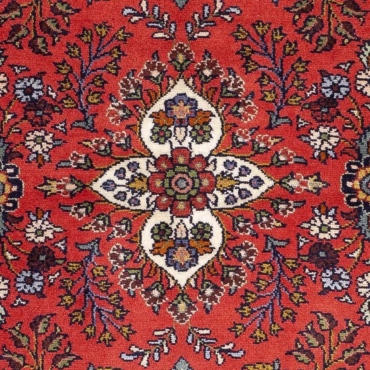 Tapis de couloir Tapis persan - Nomadic - 210 x 80 cm - rouge