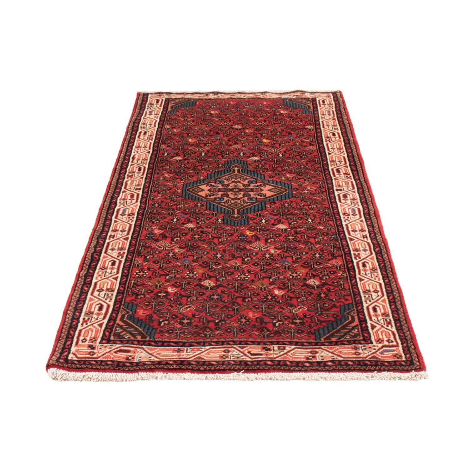 Tapis de couloir Tapis persan - Classique - 185 x 79 cm - rouge foncé