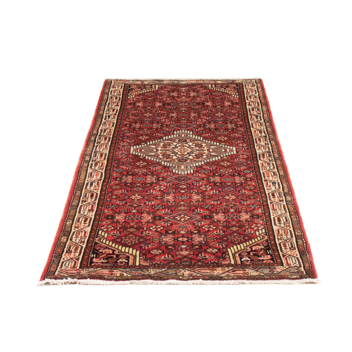 Tapis de couloir Tapis persan - Classique - 195 x 78 cm - rouge foncé