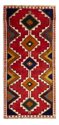 Tapis persan - Nomadic - 172 x 84 cm - rouge