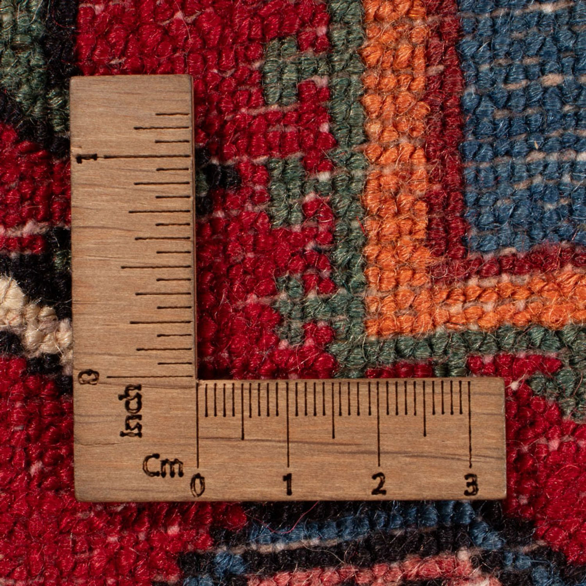 Tapis persan - Nomadic - 88 x 54 cm - rouge