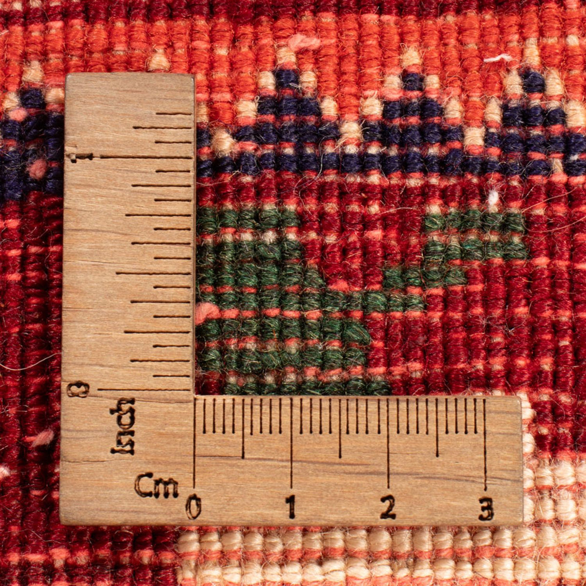 Tapis de couloir Tapis persan - Nomadic - 190 x 83 cm - rouge foncé
